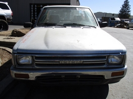 1990 TOYOTA TRUCK DLX LIGHT BLUE STD CAB 2.4L AT 2WD Z16352